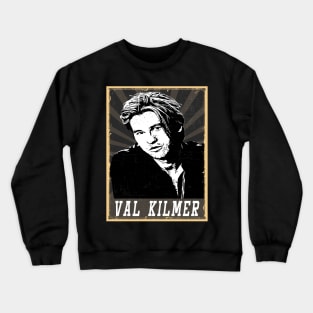 80s Style Val Kilmer Crewneck Sweatshirt